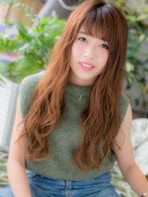 トレンド感☆アシンメトリー小顔ロング