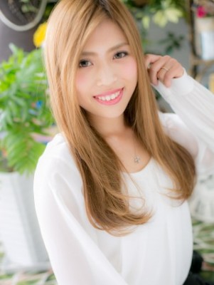 透明感ある★小顔ツヤ髪ワンカール