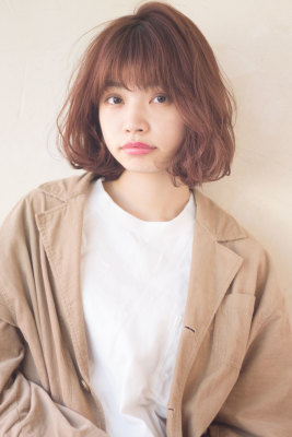 くせ毛風アンニュイパーマ