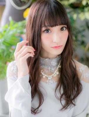 小顔フェミニン♪くせ毛風ゆるウェーブ