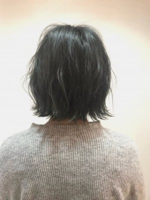 【prize池袋西口店】原隼也 グレイッシュボブ
