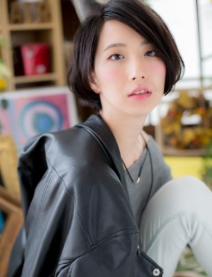 アシンメトリーで格上げ*黒髪大人ボブ*