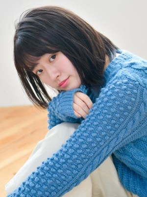 清楚系シンプルボブ