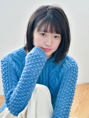 清楚系シンプルボブ