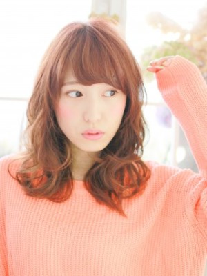 ゆるふわフェミニンヘアースタイル
