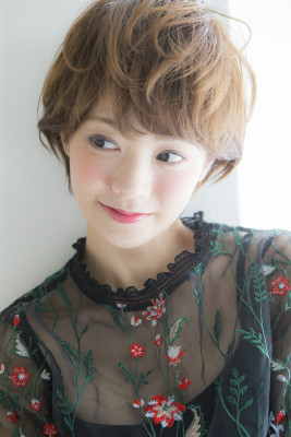 【miel hair 新宿】大人かわいい♪小顔ショートボブ 