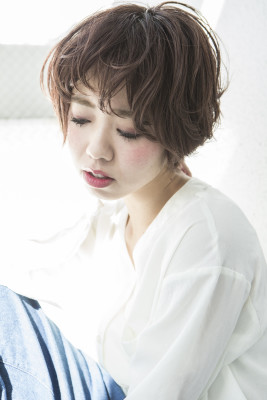【mielhair新宿】パーマでくしゅっと♪褒められショート 【mielhair新宿】パーマでくしゅっと♪褒められショート