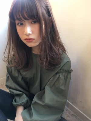 こなれラフ外ハネカールセミミディ