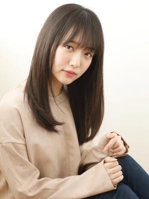 お手入れ簡単ストレート