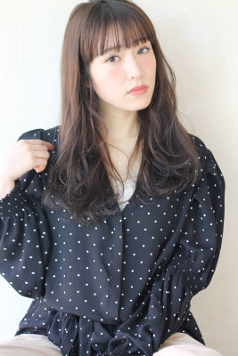 毛先ゆるふわデジタルパーマ フェギーベージュ