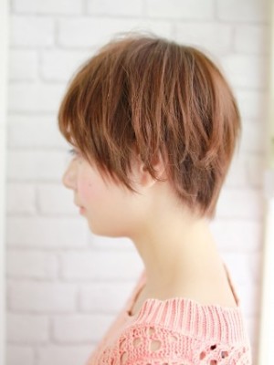 無造作ナチュラルショートヘアー