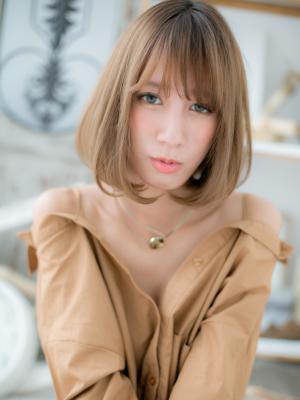 大人かわいい◎ラブ小顔ボブ