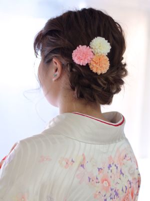☆卒業式ヘアアレンジ☆【bouquet】クラシカルアレンジ
