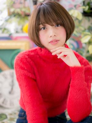 大人かわいい☆ナチュラルショートボブ