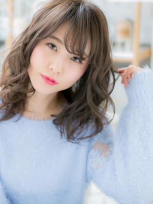 外国人風ウェーブで恋心をGET♪