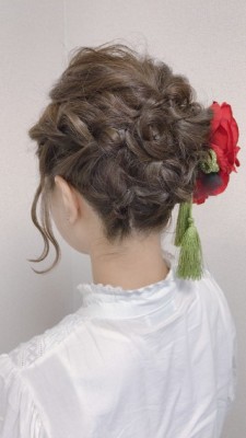 【Luana/難波】卒業式ヘアアレンジ 【Luana/難波】卒業式ヘアアレンジのイメージ画像