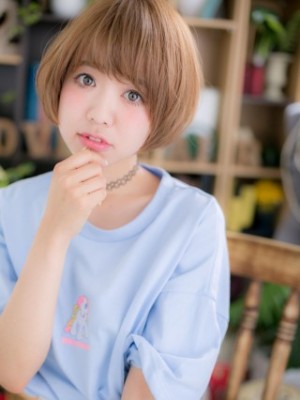 キュートさ全開★大人かわいいマッシュボブ