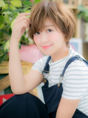 大人かわいい☆メルトカラーショート