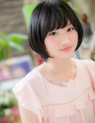 ツヤ髪ショート