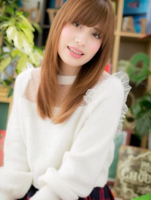 大人かわいい♪つやさら☆ストレートロング
