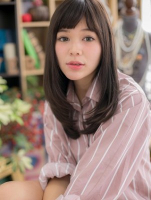 ハンサムガールの♪知的黒髪ワンカール