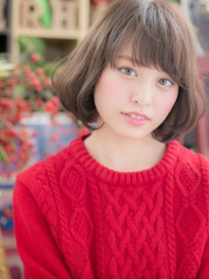 Ａラインボブで♪クラシカル小顔ガーリー