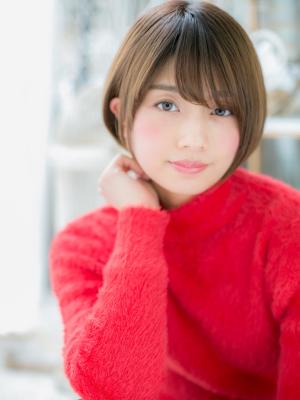 大人かわいい☆ナチュラルショートボブ