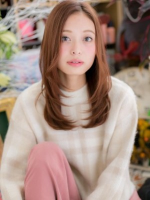 大人かわいい☆くせ毛風セミディ