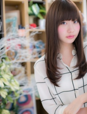 正統派！大人かわいい美髪ストレート
