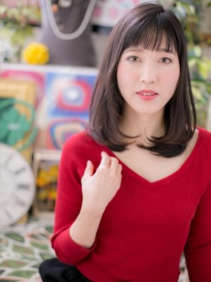 ツヤ感・まとまり・黒髪ワンカール
