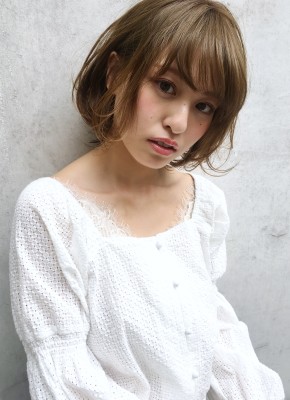 小顔ショートボブ 小顔ショートボブのイメージ画像