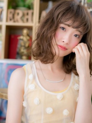 小顔見せ☆ほつれシフォンウェーブ