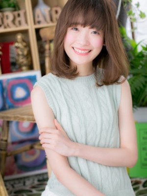 重軽☆大人かわいいふわっと小顔ワンカール