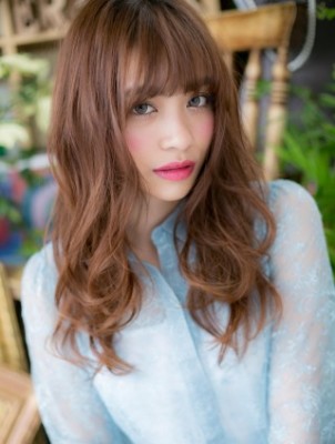 色っぽ大人かわいい♪揺れ落ち小顔ウェーブ
