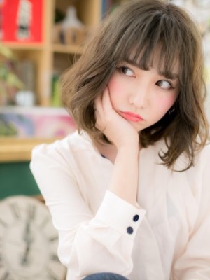 くせ毛風☆こなれエアリーミディ