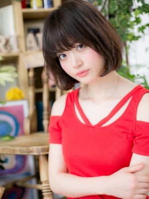 あどけなカワイイ★ピュア大人ボブ