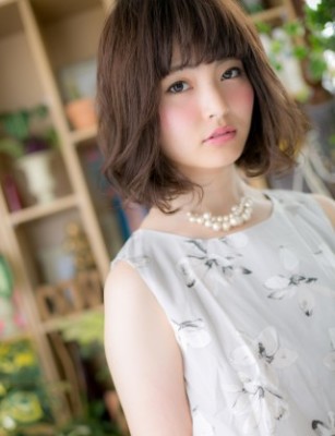 くせ毛風シフォンカールで♪やわらか透明感