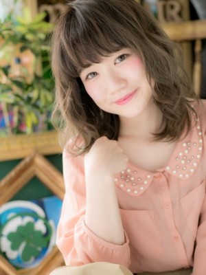 ふわっと大人かわいい★マシュマロミディ