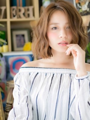 抜け感大人かわいい☆リラクシーボブ