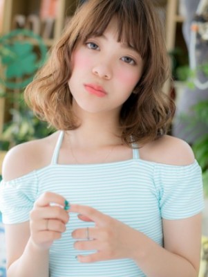 シフォンウェーブ♪小顔まろやか仕立て