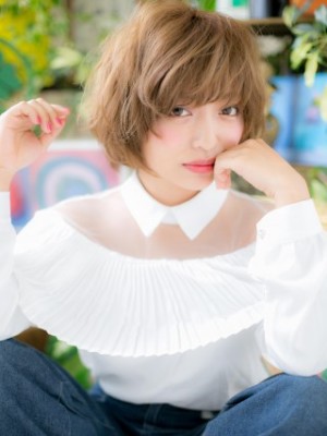 小悪魔風★大人ボブ