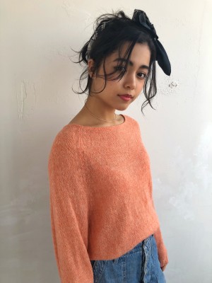 大人女性にオススメ外国人風ターバンアレンジ 大人女性にオススメ外国人風ターバンアレンジのイメージ画像