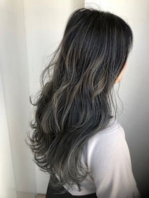 外国人風ハイライトグラデーション