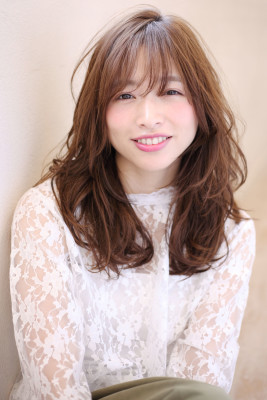 大人キレイなゆるウエーブロング♪