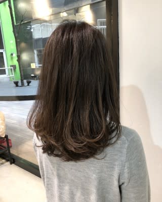 ナチュラルグレージュグラデーション