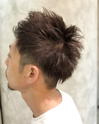 メンズ2ブロックスタイル