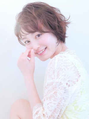 写真映えも狙えちゃうフリンジマッシュショート☆