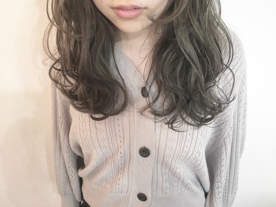 お客様スタイル♪ハイライトたっぷり透明感ヘアー