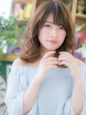 外国人風♪ゆらぎカールセミディ