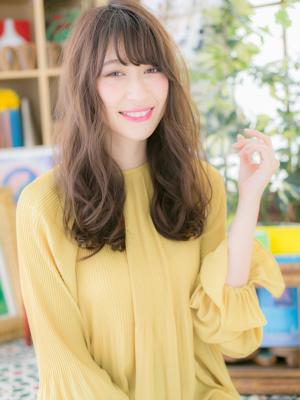 外国人風☆こなれ女子アシンメトリーロング